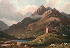 Un paisaje montañoso - Ben Lomond, c1900 de Unbekannt