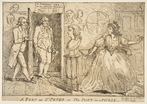 Un vistazo a San Pedro o El poeta en un aprieto, 23 de julio de 1789 de Unbekannt