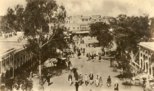 Una parte del Sadar Bazar, Rawalpindi - Tomada desde la Puerta Massy, c1918-c1939 de Unbekannt