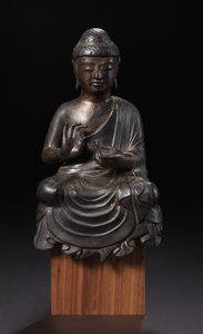 Un Buda predicador, siglo VIII de Unbekannt