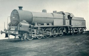 Una locomotora notable en el Midland, 1922