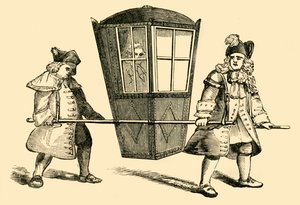 Una silla de manos de Unbekannt