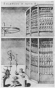 Una fábrica de hilado de seda, 1607, 1904 de Unbekannt
