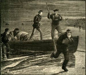 Una Expedición de Contrabando, 1881 de Unbekannt