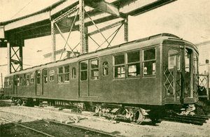 Un coche de acero, Ferrocarriles Eléctricos Subterráneos y Elevados de Nueva York de Unbekannt