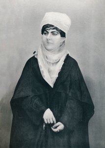 Una dama turca con traje de exterior, 1912