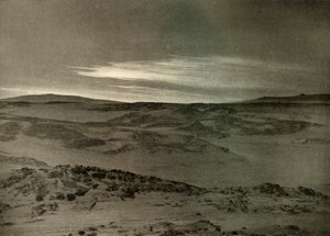 Una Vista al Norte, Hacia el Sol Moribundo, en marzo, c. 1908, 1909 de Unbekannt