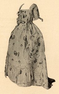 Un vestido Watteau, traje de boda de la Sra. William West, 1752, 1937 de Unbekannt