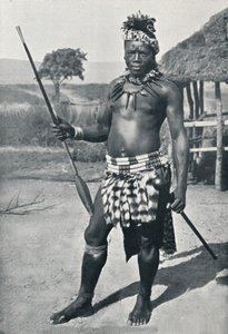 Un jefe zulú, 1902 de Unbekannt