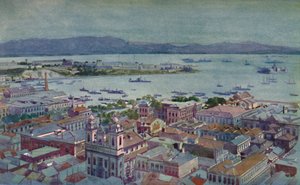 Un poco de Río con la Isla das Cobras y la Isla Fiscal de Unbekannt