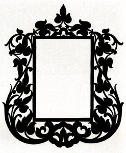 Un diseño para un marco de imagen titulado Estético, 1898 de Unbekannt