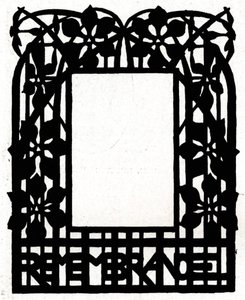 Un diseño para un marco de imagen titulado Margery Daw, 1898 de Unbekannt