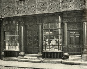 Una tienda fina en Artillery Row, Houndsditch, Londres, de la segunda mitad del siglo XVIII de Unbekannt