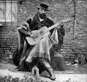 Un gaucho, Argentina, 1922 de Unbekannt