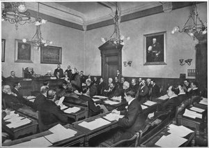 Reunión del Consejo del Municipio de Hammersmith, c1903 1903 de Unbekannt