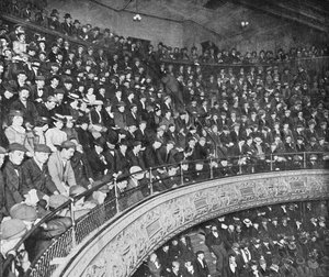 Una galería de music hall, Londres, c1900 1901 de Unbekannt