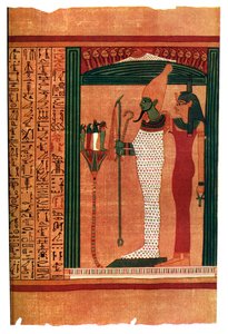 Una página del Libro de los Muertos, 1926 de Unbekannt