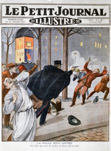 Un tiroteo policial, 4 de enero de 1925 de Unbekannt