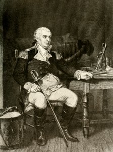 Un retrato del comodoro Barry de la Marina de los Estados Unidos, c1780, 1937 de Unbekannt