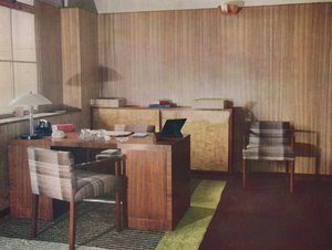 Una oficina privada diseñada y ejecutada por Gordon Russell Ltd., Broadway Worcs y Londres, 1935 de Unbekannt