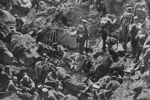 Una fotografía de guerra notable, minada y capturada por los británicos