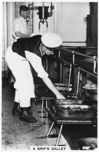 La galera de un barco, 1937 de Unbekannt