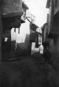 Una calle en Bagdad, 1918 de Unbekannt