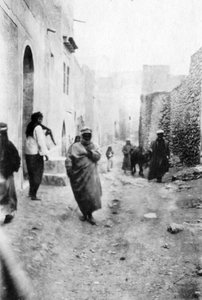 Una calle en Mosul, Mesopotamia, 1918