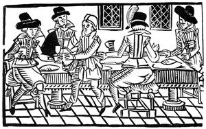 Una cena, principios del siglo XVII de Unbekannt