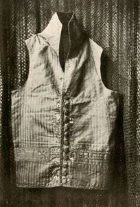 Un chaleco usado por el Conde Lemcke, c1798, 1937 de Unbekannt