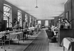 Una sala en el Hospital Guys, Southwark, Londres, 1904 de Unbekannt