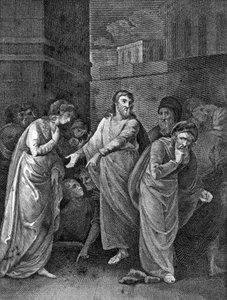 Una mujer acusada de adulterio, 1813 de Unbekannt