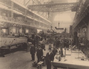 Un taller de la fábrica Putilov, c. 1914 de Unbekannt