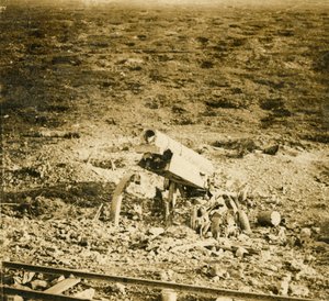 Cañón abandonado de 155, c1914-c1918 de Unbekannt