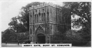 Puerta de la Abadía, Bury St Edmunds, Suffolk, c1920s