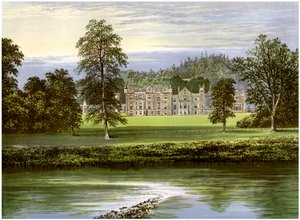 Abbotsford, Roxburghshire, Escocia, hogar de la familia Scott, c1880 de Unbekannt