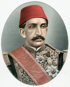 Abdul Hamid II 1842-1918, último Sultán de Turquía, c1880 de Unbekannt