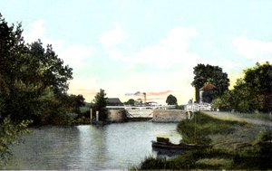 Abingdon Lock, Oxfordshire, siglo XX de Unbekannt