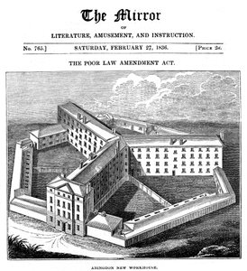 Asilo de Abingdon, Oxfordshire, construido para la Unión de Abingdon, 1836