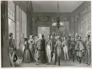 Accesión de la Reina Victoria, Palacio de St James, Westminster, Londres, 1837