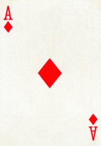 As de diamantes de una baraja de cartas de Goodall & Son Ltd. de Unbekannt