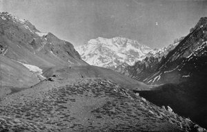Aconcagua, Cerca del Camino de Santiago a Mendoza, 1911 de Unbekannt