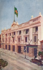 Oficinas de administración de la Compañía de Tranvías, Luz y Energía de Río, 1914
