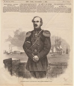 Almirante Stepan Stepanovich Lesovsky 1816-1866 en Nueva York, 1863