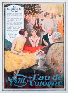 Anuncio de 4711 Eau de Cologne, 1928 de Unbekannt