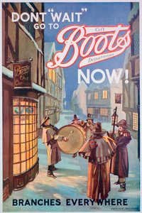 Anuncio de Boots the Chemists, 1924