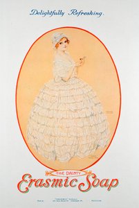 Anuncio de jabón Erasmic, 1920