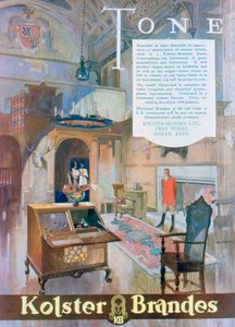 Anuncio de radios gramófonos Kolster Brandes, 1930
