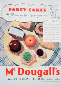 Anuncio de harina McDougalls, 1935 de Unbekannt