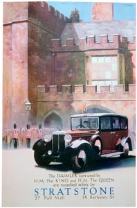 Anuncio para minoristas de automóviles Stratstone, 1935 de Unbekannt